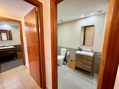 Un baño de Apartment in Lloret de Mar with Pool and Parking
