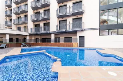 Piscina en o cerca de Apartment in Lloret de Mar with Pool and Parking