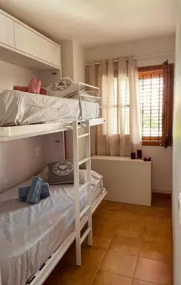 Cama o camas de una habitación en Casa en Sant Antoni de Calonge