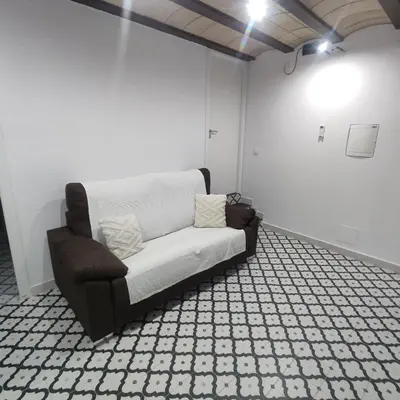 Zona de estar de Estudio en Blanes