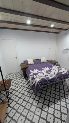 Zona de estar de Estudio en Blanes