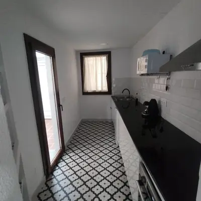 Una cocina o zona de cocina en Estudio en Blanes