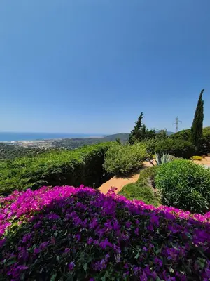 Paisaje cerca de esta villa