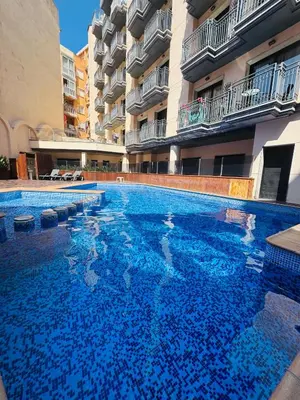 Piscina en o cerca de Piso de SIMBA cerca de playa, con piscina y varias terrazas