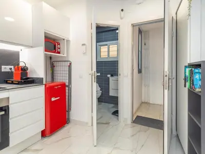 Una cocina o zona de cocina en Winahost Apartamento Blanes