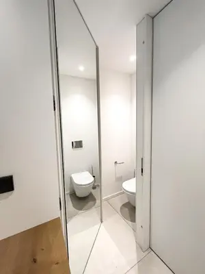Un baño de Sleep & Stay - Luxury apt with views-Placa del Vi