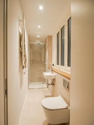 Un baño de Sleep & Stay - Luxury apt with views-Placa del Vi
