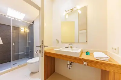 Un baño de Bravissimo Cort Reial 4A Duplex, Monthly Apartment