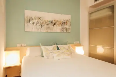 Cama o camas de una habitación en Little Home Girona