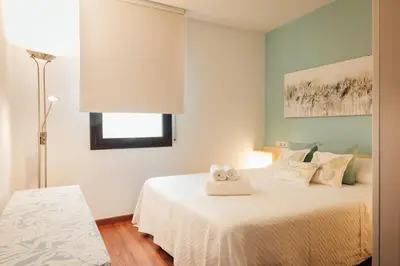 Cama o camas de una habitación en Little Home Girona