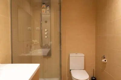 Un baño de Semi-detached w views in Sa Tuna Begur H05