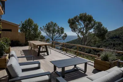Paisaje cerca de esta casa o chalet