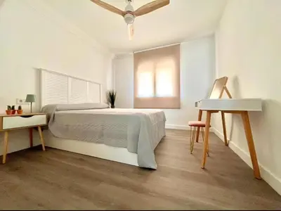 Cama o camas de una habitación en Apartament La Fleca