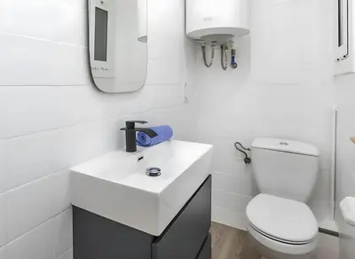 Un baño de Apartament La Fleca