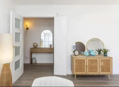 Cama o camas de una habitación en Apartament La Fleca