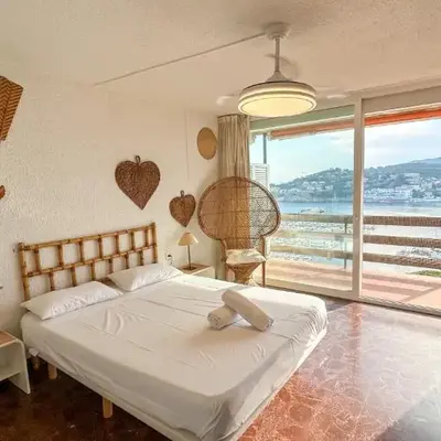 An apartment with an ocean view