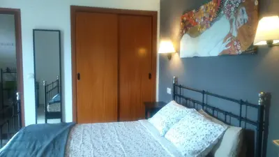 Cama o camas de una habitación en Hotel Miami