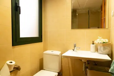 Un baño de Semi-detached w views in Sa Tuna Begur H05