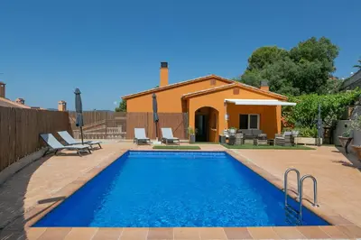 Piscina en o cerca de Villa w pool in Begur H14