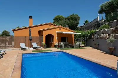 Piscina en o cerca de Villa w pool in Begur H14