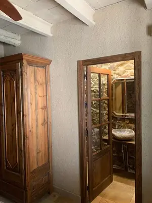Plano de Stone Rustic Beach apartment