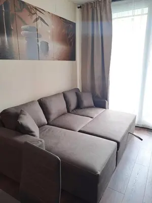 Zona de estar de Apartamento con Piscina cerca de Playa de Fenals