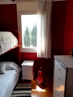 Cama o camas de una habitación en Canet playa