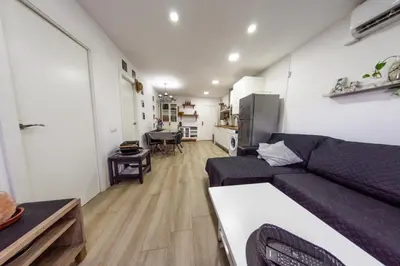Zona de estar de Terrace & BEACH apartment