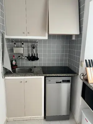 Una cocina o zona de cocina en El niu de Tamariu