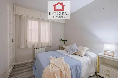 Cama o camas de una habitación en Apartament del Zenit