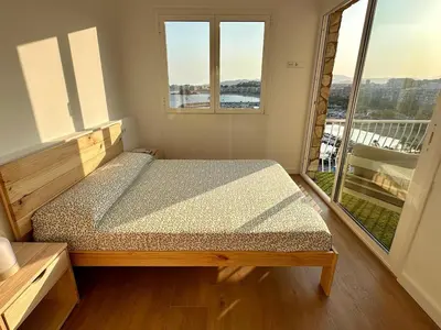 Cama o camas de una habitación en Dream views - Blanes Port