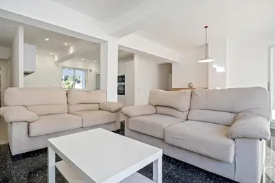 Zona de estar de Hauzify I Apartament Riera