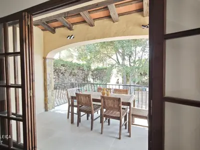 Un balcón o terraza de Villa Noguera