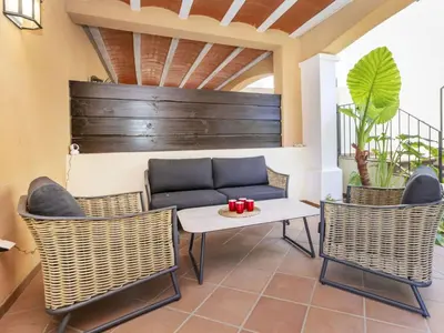 Zona de estar de Holiday Home Lola by Interhome