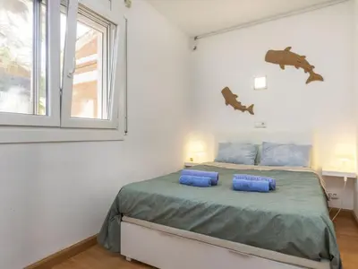 Cama o camas de una habitación en Apartment Buganvilla by Interhome