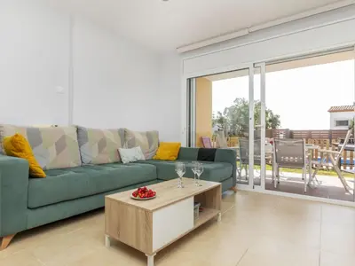 Zona de estar de Holiday Home Together by Interhome