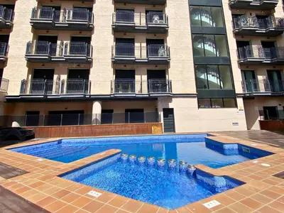 Piscina en o cerca de Zen Suite - Modern Apartment with Parking & Swimming Pool