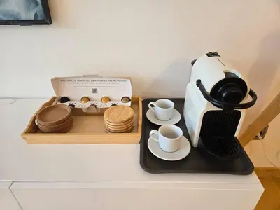 Utensilios para hacer té y café en Aquamarina Apt | Seaviews | 1' beach | Family