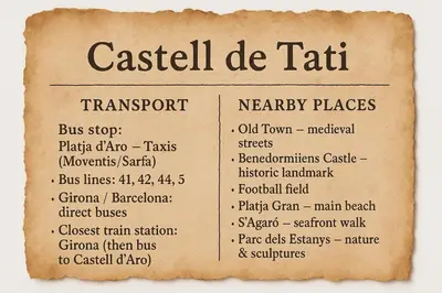 Plano de Castell de Tati
