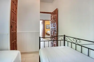 Cama o camas de una habitación en Casona
