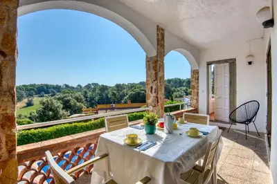 Un balcón o terraza de Casona