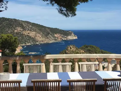 Paisaje cerca de esta villa