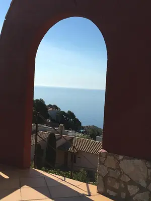 Paisaje cerca de esta villa