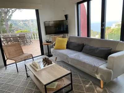 Zona de estar de Villa Gisele