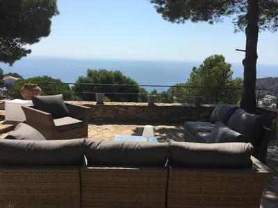 Paisaje cerca de esta villa