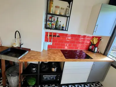Una cocina o zona de cocina en Bravissimo Calderers Nou, Monthly Apartment