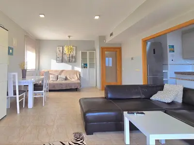 Zona de estar de Apartment SOL Go2lloret
