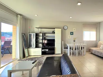 Una cocina o zona de cocina en Apartment SOL Go2lloret