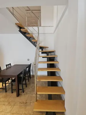 Plano de Duplex amb terrassa al centre de Vidreres