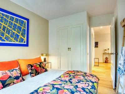 Cama o camas de una habitación en Pyramides